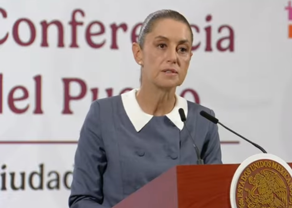 Desestima Sheinbaum protestas de empleados del SAT